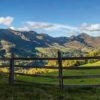 Vallée de la Jordanne, automne - Tirage photo