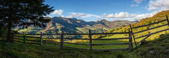 Vallée de la Jordanne, automne - Tirage photo