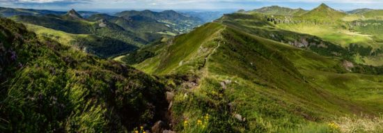 Crête vers le Peyre Arse, Cantal - Tirage photo