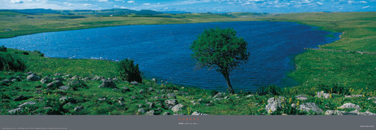 Le Lac de Saint-Andéol - Poster panoramique