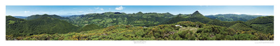 Poster 360° « Les Monts du Cantal »