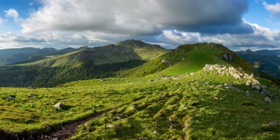 Vers le Chavaroche, Cantal - Tirage photo