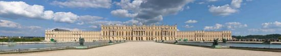 Château de Versailles, vu du Parterre d'eau - Tirage photo