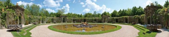 Château de Versailles, Bosquet de l'Encelade - Tirage photo