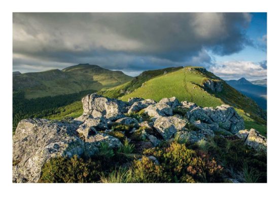 Vers le Chavaroche, Cantal - Tirage photo