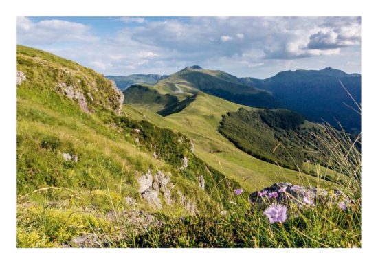 Vue du Peylat, Cantal - Tirage photo